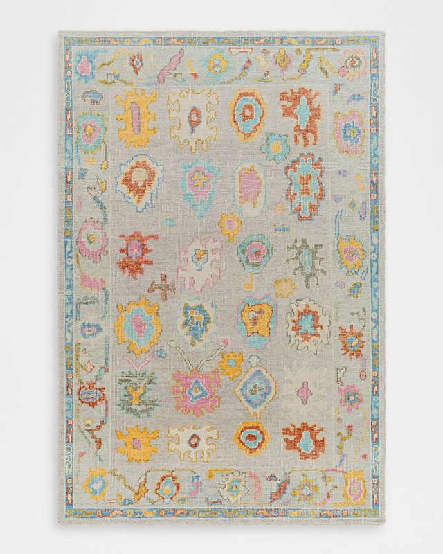 Kars Hand-Knotted Rug, 4' x 6'